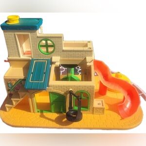 SESAME STREET Little People Playhouse - Fisher-Price- 1976
